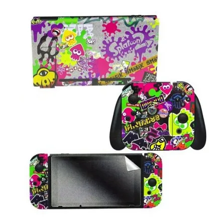 Adesivo Nintendo Switch Splatoon 2 Grafit Adesivos