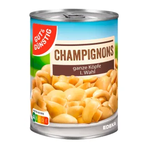 Cogumelos Enteiros Edeka 400g
