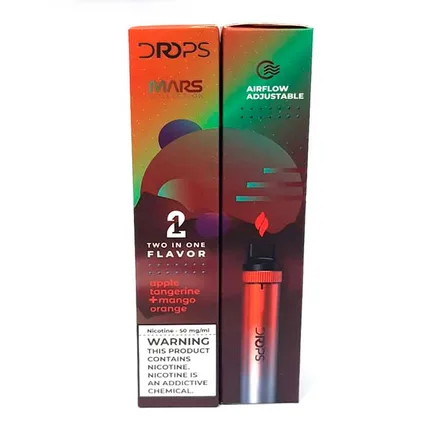 Pod Drops 1600 Puffs Tangerine Mango