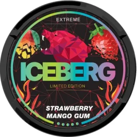 Iceberg Pouches Strawberry Mango Gum 16GR Extreme Limited