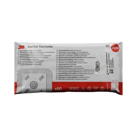 Electrodo Con Espuma 3 Dot 2228 50 Piezas