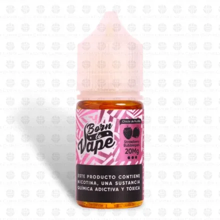 Born To Vape Liquid Strawberry Bubblegum 35MG 20MG 30ml