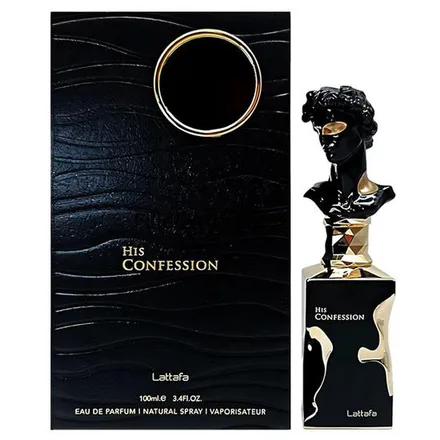Perfume Lattafa His Confession Eau Parfum Masculino 100ml