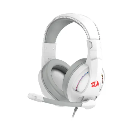 Auricular Gamer Redragon Cronus H211 W Rgb 3.5 Mm White