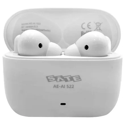 Auricular Sate Bluetooth IA Traductor AE-AI522 TWS - Blanco