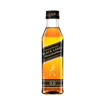 Whisky Miniatura Johnnie Walker Black Label 12 Anos 50ml