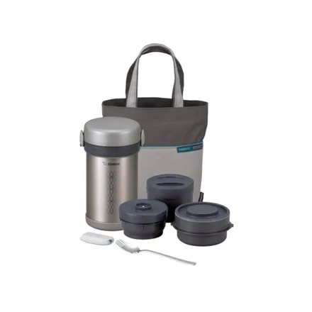 Marmita Termica Zojirushi Sl Jnce 09 Ms Bento Stainless 840ml