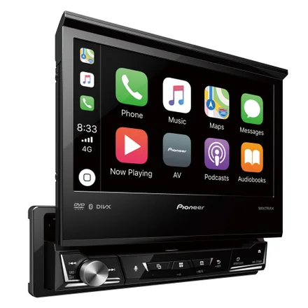 Reproductor Dvd Automotriz Pioneer Avh Con Pantalla 7