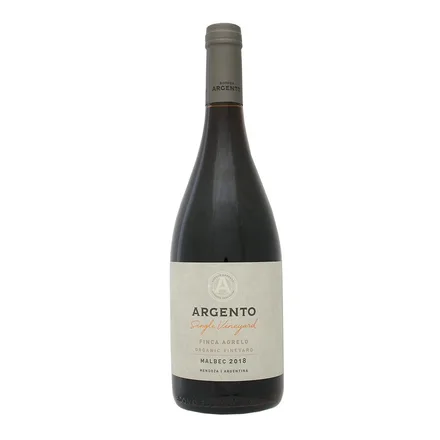 Vino Argento Single Vineyard Finca Agrelo Malbec Organico 750ml