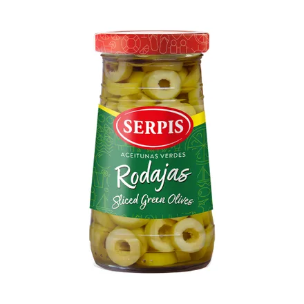 Aceitunas El Serpis Rodajas 260 Gr