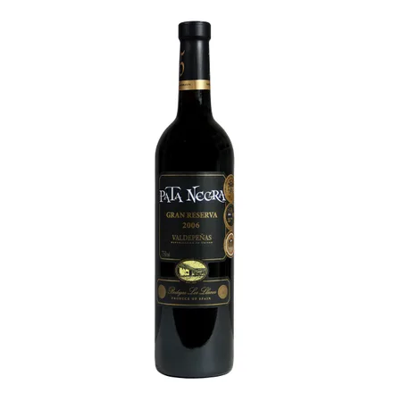Vino Tinto Pata Negra Gran Reserva Tempranillo 750ml