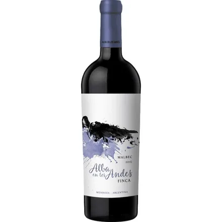 Vino Argentino Tinto Alba En Los Andes Malbec 750ml