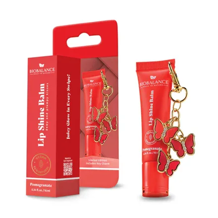 Bio Balance Lip Shine Balm Pomegranate 10ml