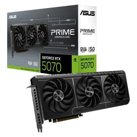 Placa Video Prime Oc Geforce Rtx 5070 Gddr 7 12g