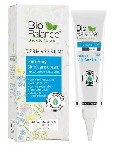 Bio Balance Crema Purificante Pieles Grasas Dermasebum Purifying Skin Care Cream 55ml