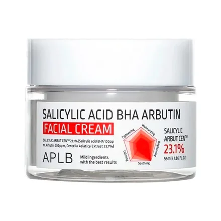Crema Facial Aplb Salicylic Acid Bha Arbutin 55ml
