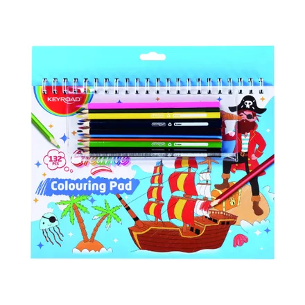 Set De Dibujo Colouring Pad Keyroad Kr972520