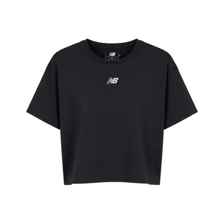 Remera New Balance Wt51133 Bk Drapey Relaxed Femenino
