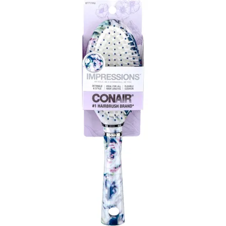 Escova Oval Conair Impressions Floral