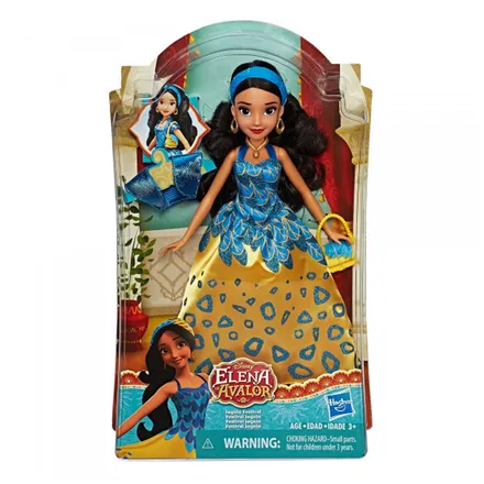 JUGUETE MUÑECA DISNEY ELENA OF AVALOR FESTIVAL JAQUIN E0109