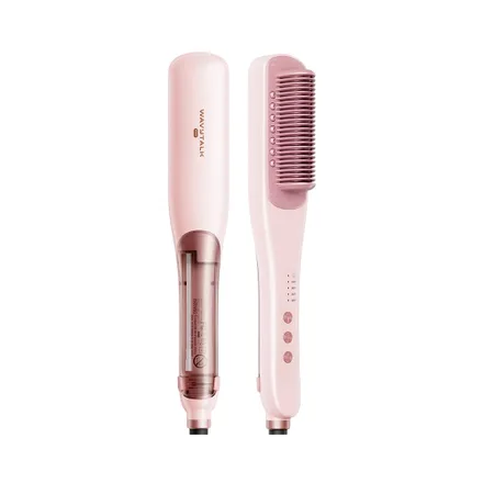 Cepillo Alisador Wavytalk Steamline Pro Steam Straightener Pink Bivolt