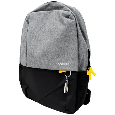 Mochila para Notebook Sate A-KP7010 Kandexs 15.6" - Gris/Negro