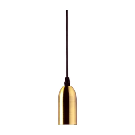 Colgante Taschibra E27 Base Metal Color Dorado