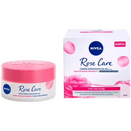 Nivea Crema Facial Rose Care 50ml
