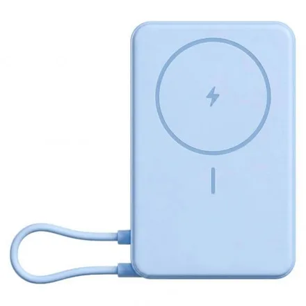 Carregador Portátil Xiaomi Magnetic Power Bank BHR08PCGL 10000mAh - Azul