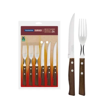 Set Cubiertos Tramontina 009 12 Piezas