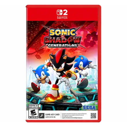 Jogo Sonic Shadow Generations Nintendo Switch 2