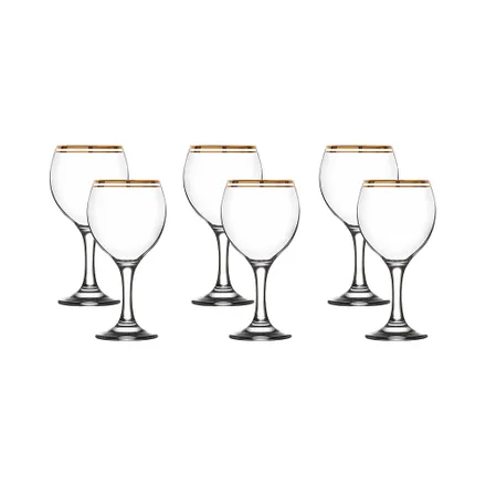 Set Copas Vino Lav Atlantica Misket 6 Piezas 210ml