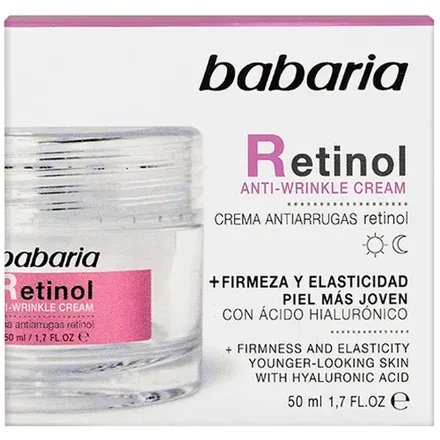 Creme Facial Babaria Retinol Firmeza e Elasticidade