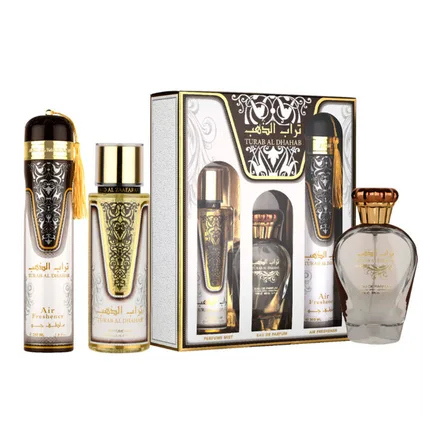 Ard Al Zaafaran Turab Dhahab Collection 3 Piezas