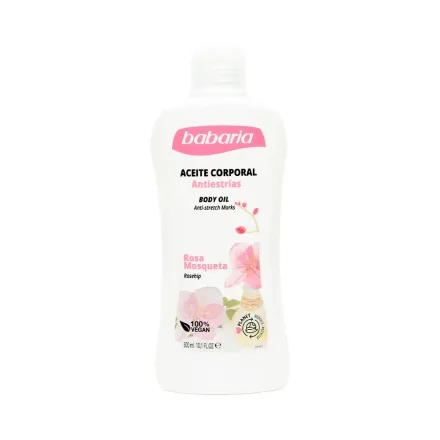 Aceite Corporal Babaria Rosa Mosqueta 300ml
