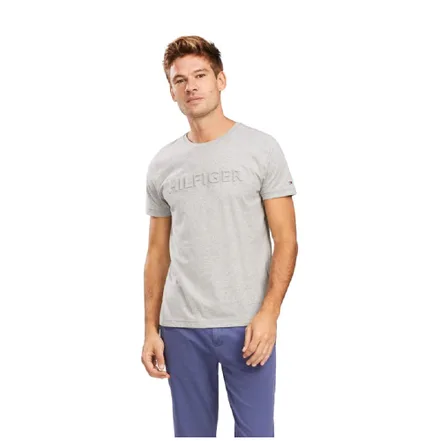 Camiseta Tommy Hilfiger Masculino P9V 00 Heather