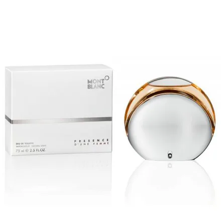Perfume Mont Blanc Presence Une Femme Eau Toilette Feminino 75ml