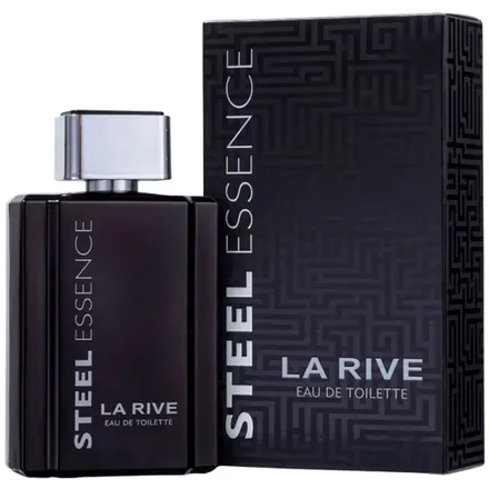 Perfume La Rive Steel Essence Eau Toilette Masculino 100ml
