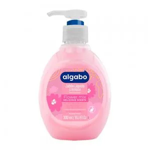 Sabonete Liquido Algabo Mistura Flores 300ml