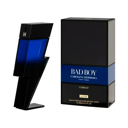 Perfume Carolina Herrera Bad Boy Cobalt Elixir Edp Masculino 100ml