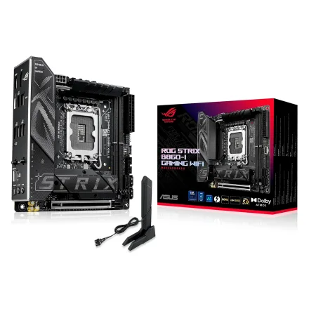 Placa Mae Rog Strix B860 Gaming Ddr 5 Socket 1851 Chipset Mini Itx