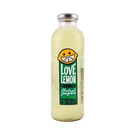 Jugo Love Lemon Limonada Menta Jengibre 475ml