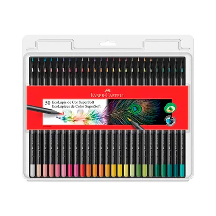 Ecolapices Color Faber Castell Supersoft Soft 50