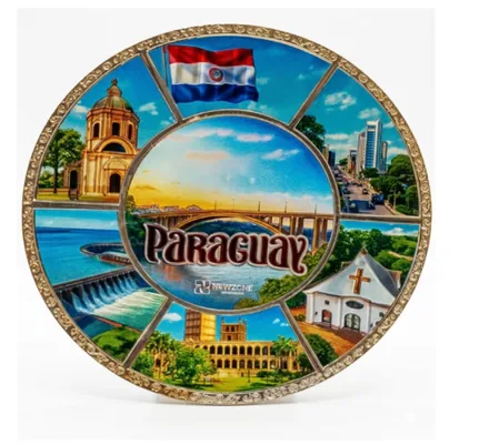 Plato Decorativo Mz 108A Paraguay
