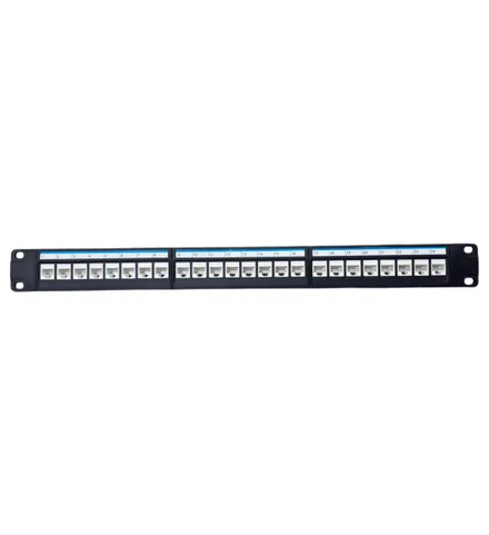 Cat 6 Patch Panel Utp 24 Portas Jz Crimpador Org Cabo