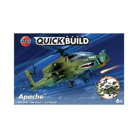 Juguete De Construcción Airfix Quickbuild J6004 Apache