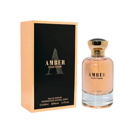 Perfume Bharara Amber Femme Eau Parfum 100ml