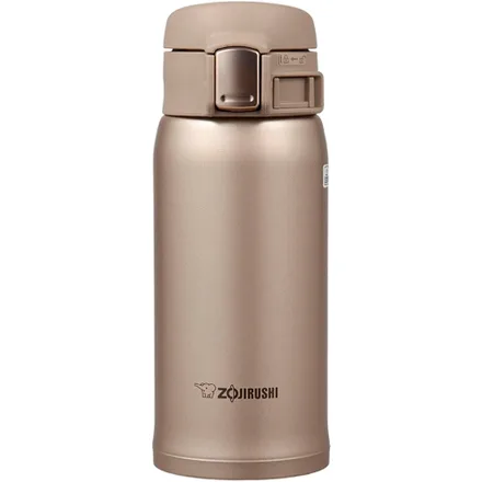 Garrafa Zojirushi Inox Dourado 360ml