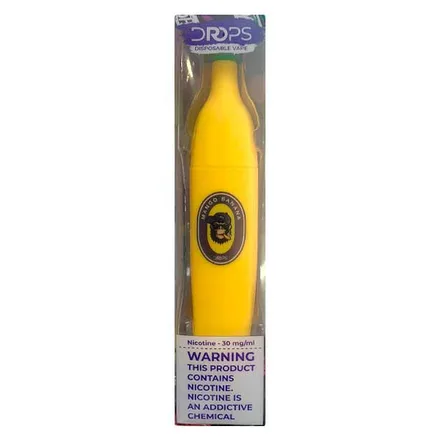 Vape Drops Monkey 1500 Puffs Mango Banana