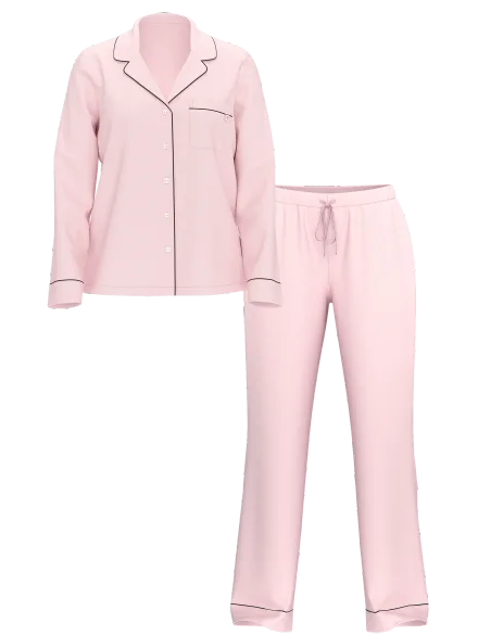 VICTORIA'S SECRET PIJAMA C/PANTALON ROSA #36014421 (T) L